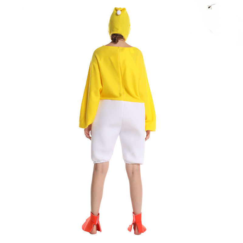 Adult Funny Chick Jumpsuit Stage Performance