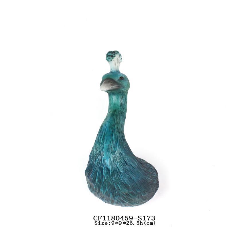 Peacock Head Animal Head Creative Home Wall Hanging Decoration