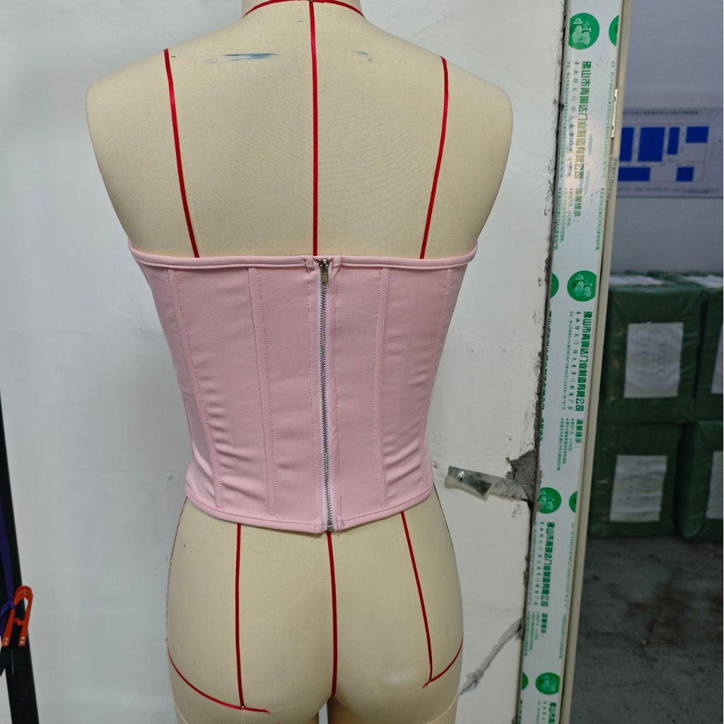 Love Fishbone Corset Hollow Out Shapewear