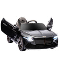 Bentley Bacalar Licensed 12V Kids Electric Car, With Remote Control, Black