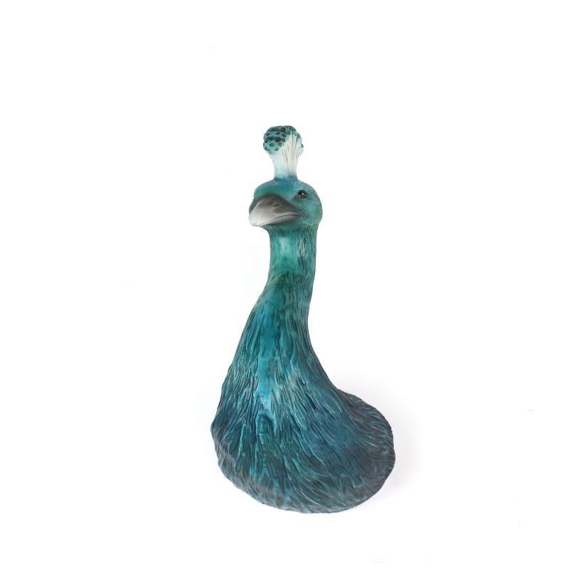 Peacock Head Animal Head Creative Home Wall Hanging Decoration