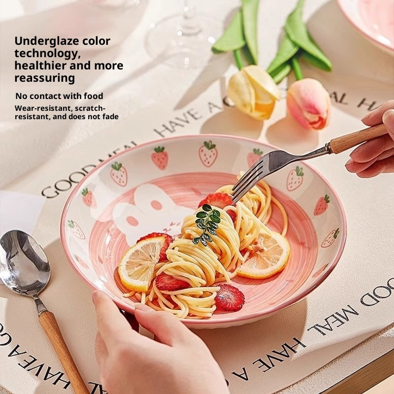 High-value Household Bowl And Plate Set